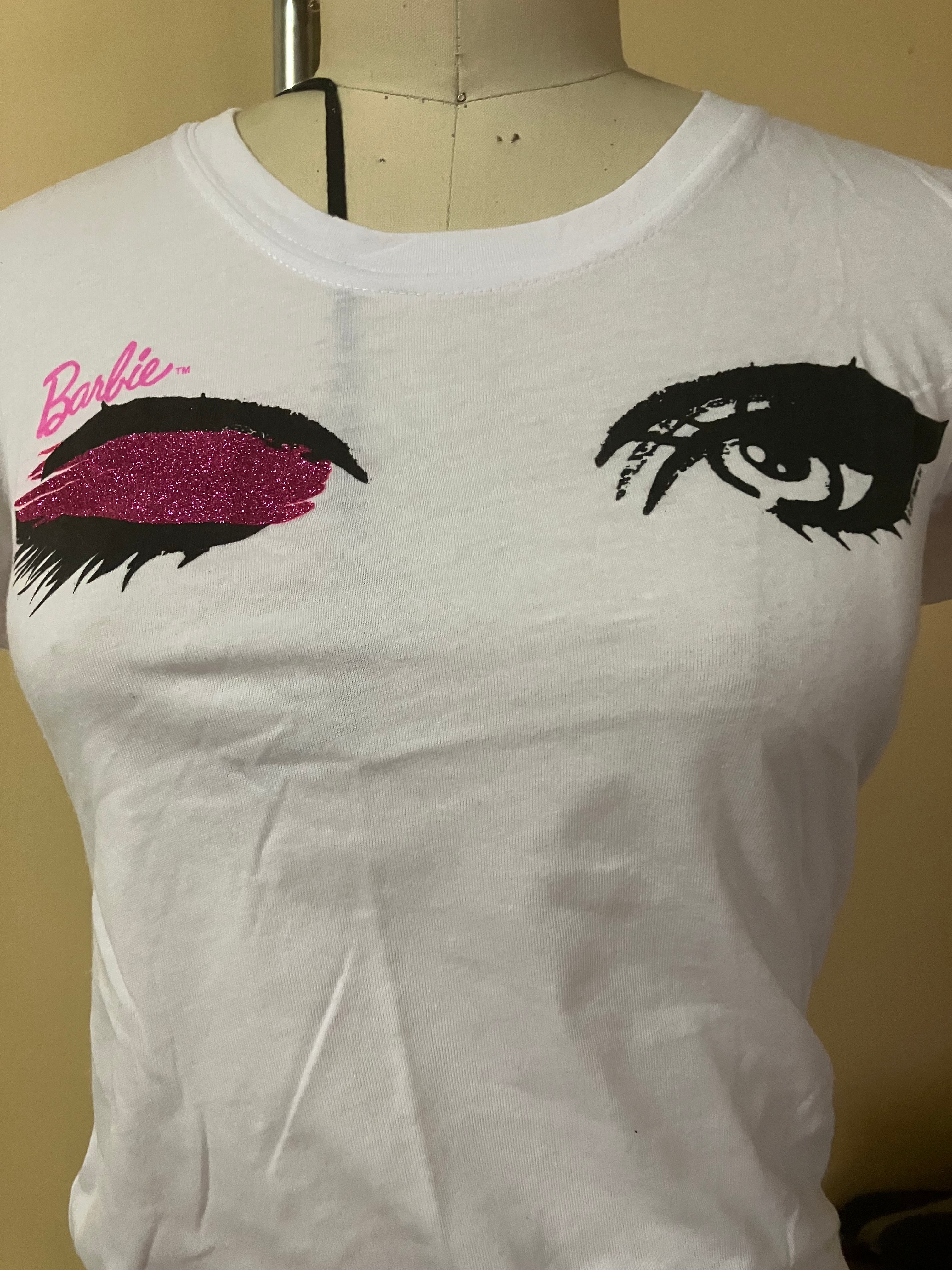 BRAND NEW & RARE FIND - BARBIE TOTE BAG with Barbie Medium T-Shirt